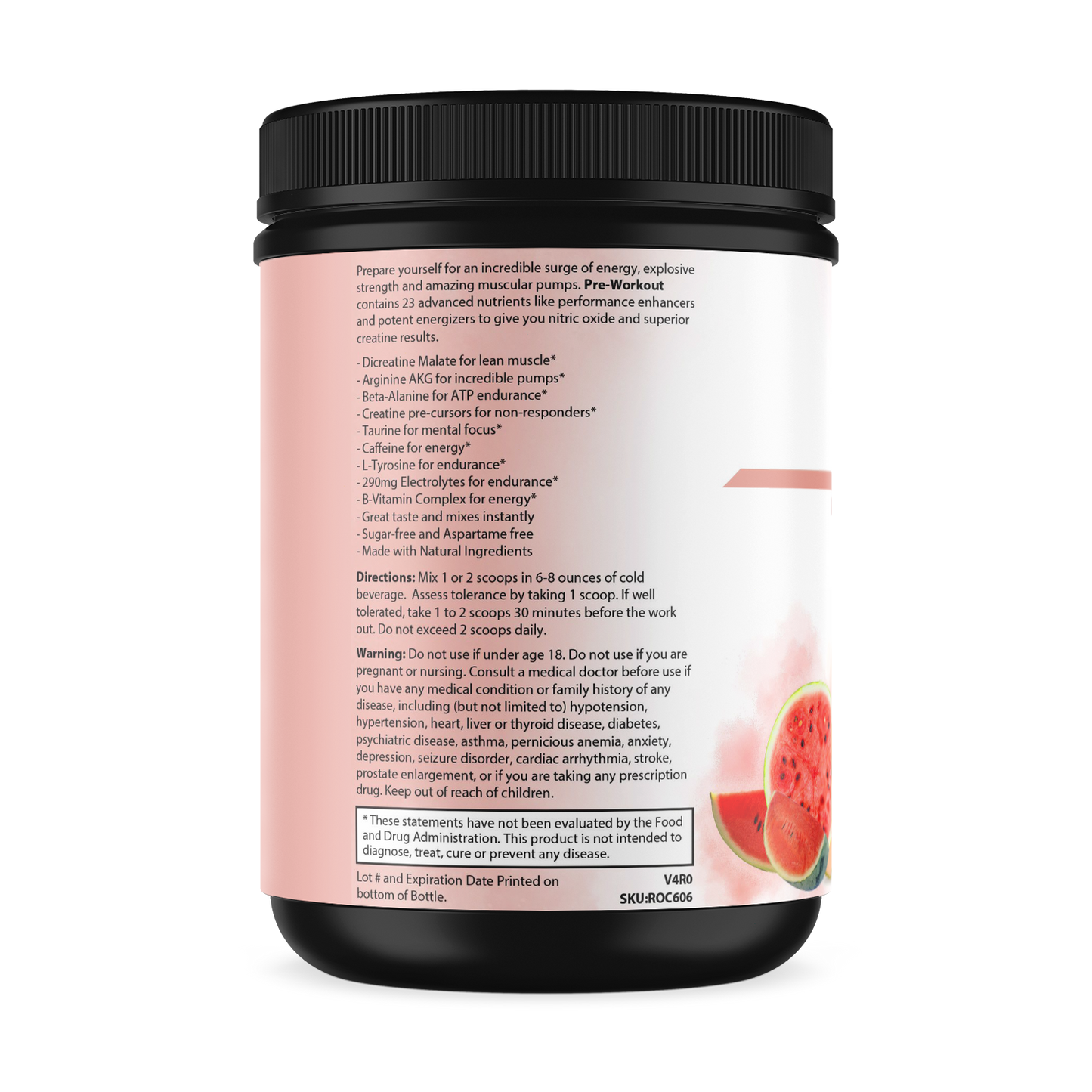Pure Energy  AMINO ACIDS Honeydew Watermelon